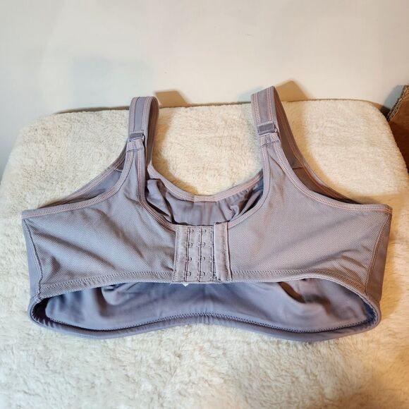 Wacoal 855170 Simone Seamless Underwire Sports Bra Size 38DDD Light Purple - Picture 2 of 4